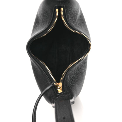 Celine Supple Grained Calfskin Teen Lulu Shoulder Bag Black 5 of 11