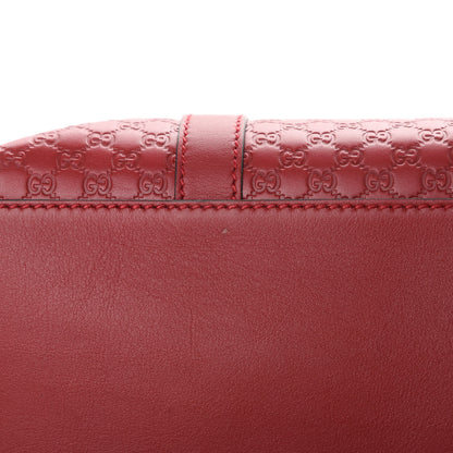 Gucci Soft Microguccissima Large Dome Satchel Red 11 of 14