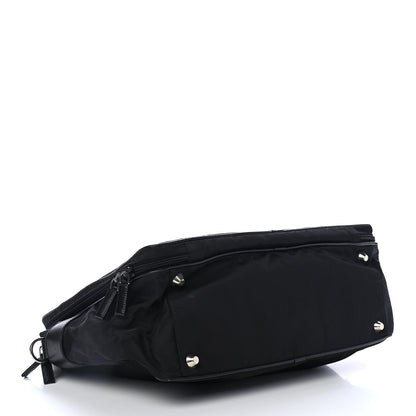 Prada Tessuto Nylon Saffiano Briefcase Black 3 of 5