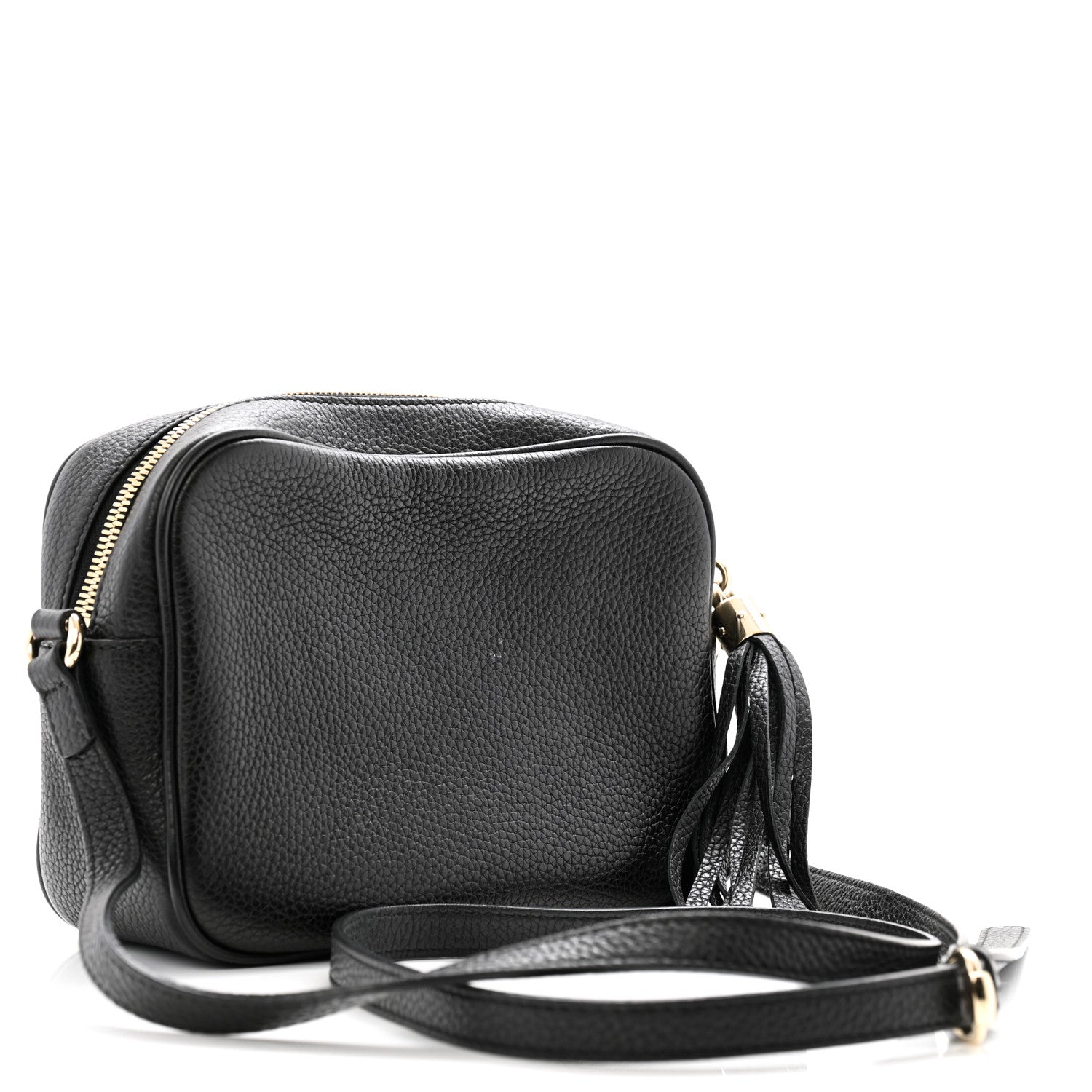Gucci Pebbled Calfskin Small Soho Disco Bag Black 3 of 11