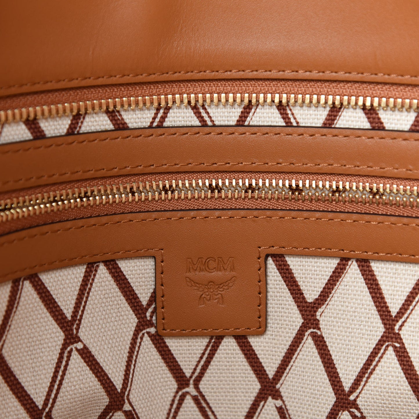 Visetos Toni Shopper Tote Cognac