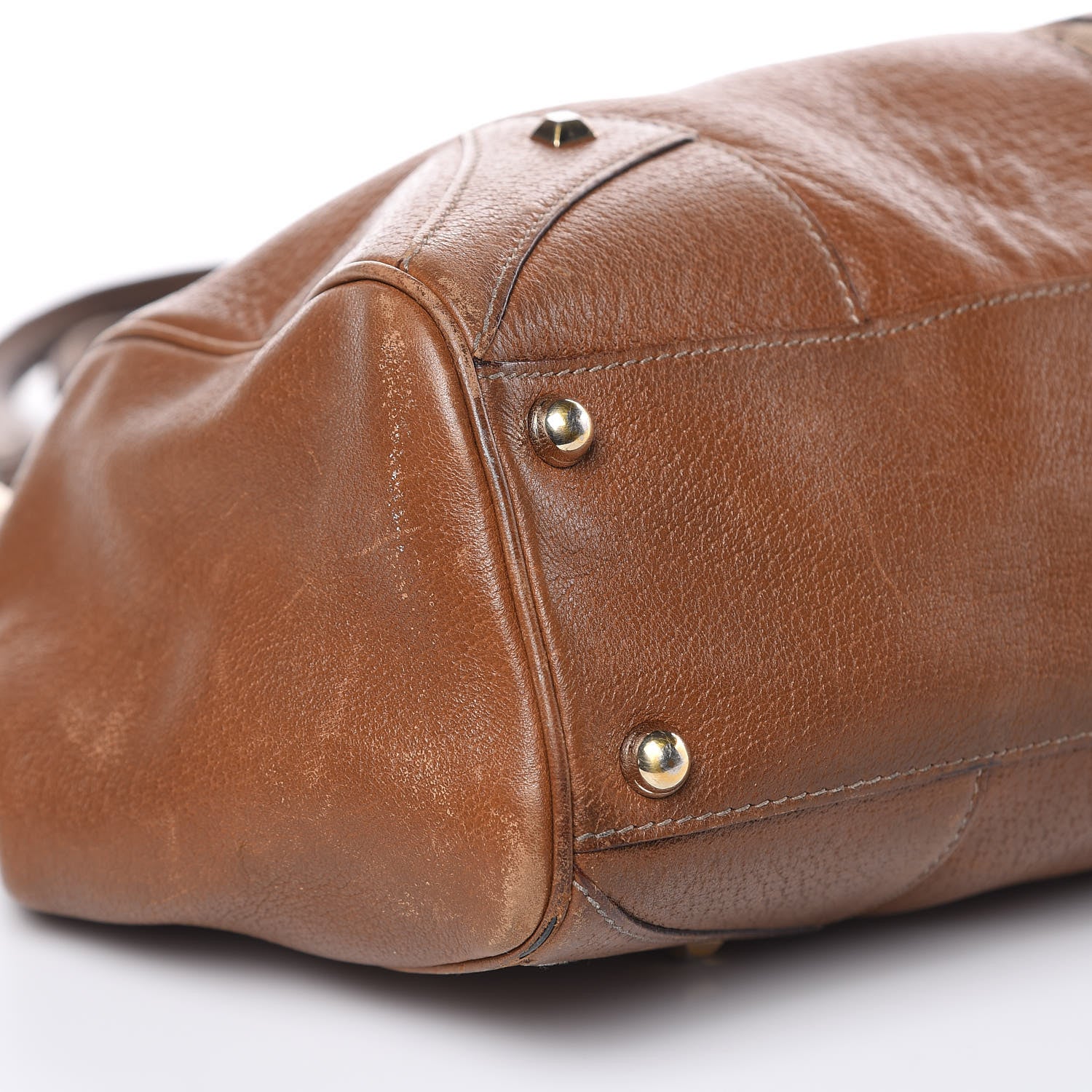 Gucci Calfskin Monogram Medium Bardot Brown 8 of 22