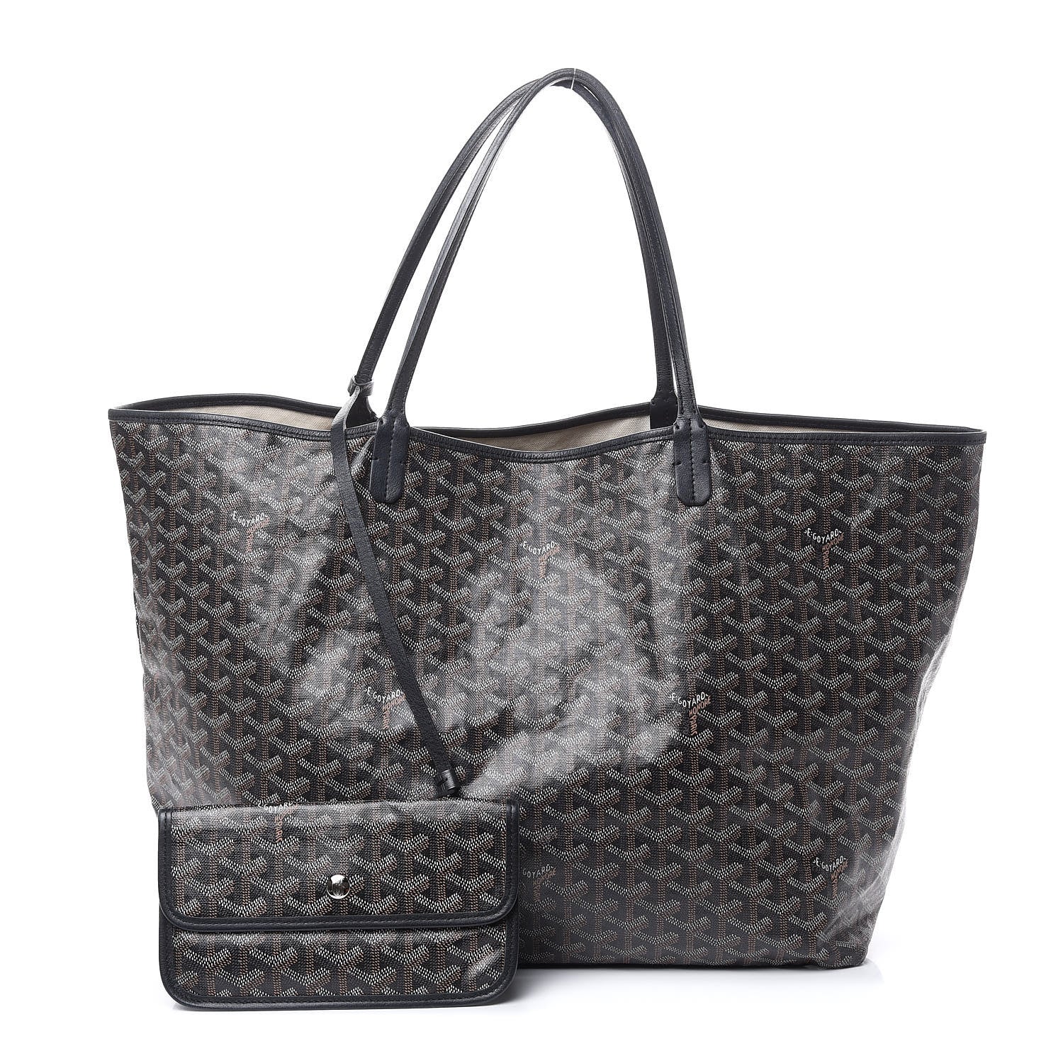 Goyard Goyardine Saint Louis GM Black 1 of 16