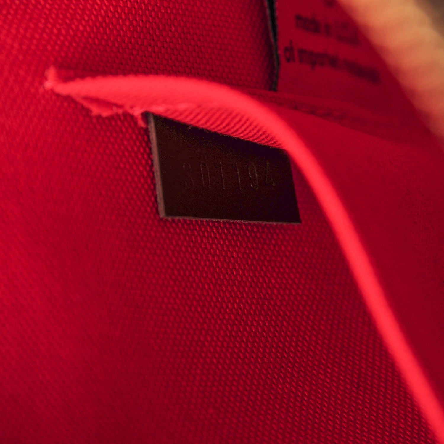 Louis Vuitton Damier Ebene Alma BB 6 of 8