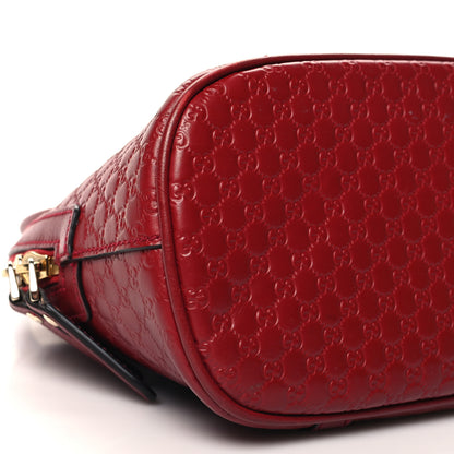 Gucci Soft Microguccissima Mini Dome Bag Rosso 9 of 15