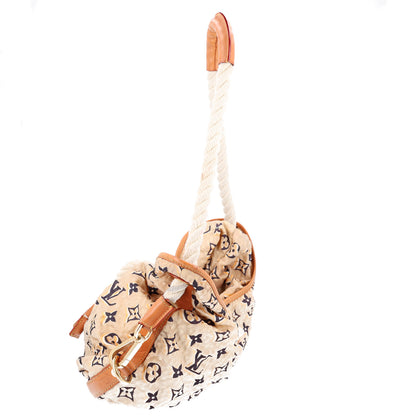 Louis Vuitton Canvas Monogram Cruise Bulles MM Natural 3 of 10