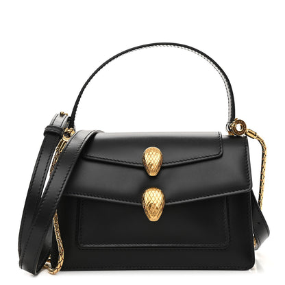 Bulgari x ALEXANDER WANG Calfskin Serpenti Belt Bag Black 1 of 10