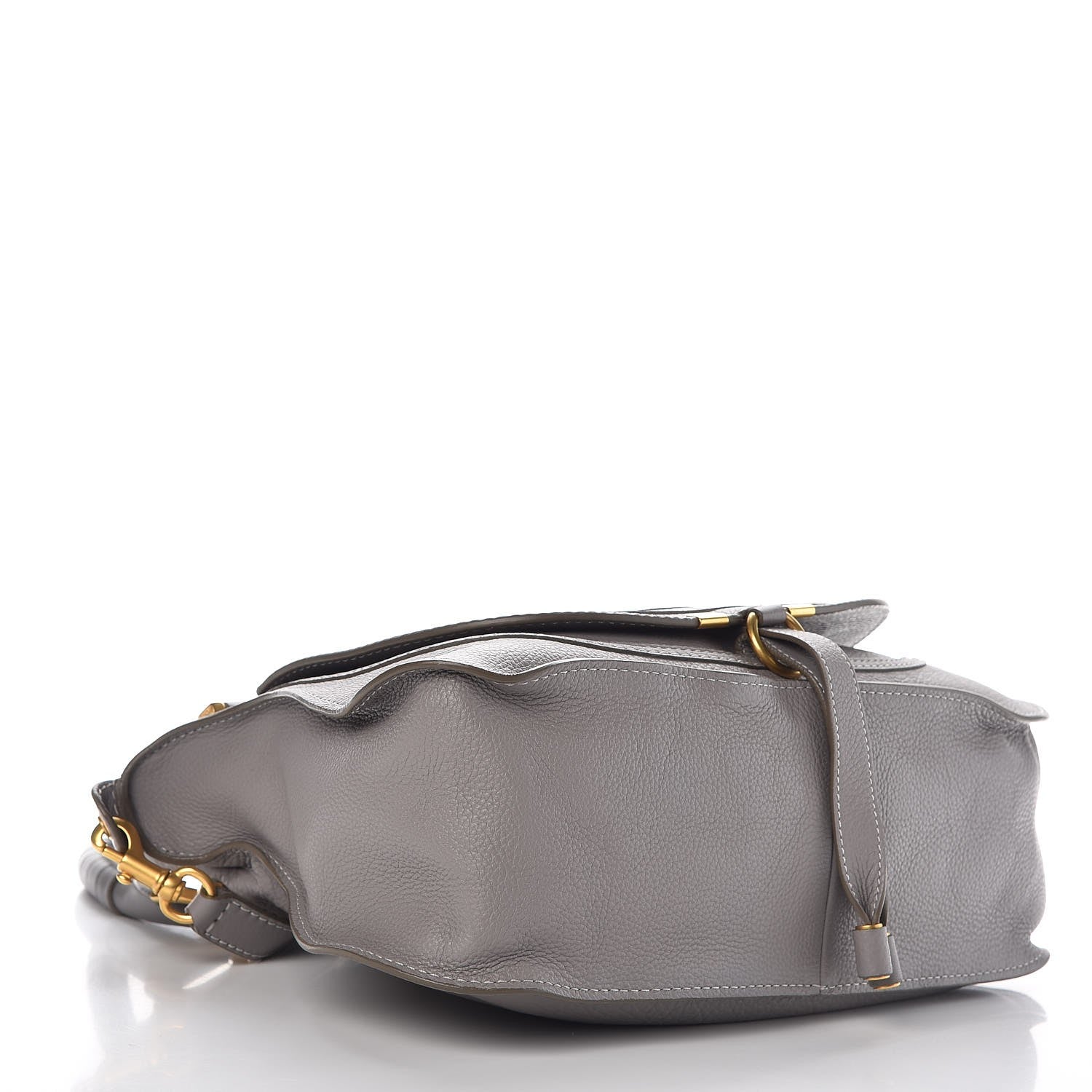 Chloe Calfskin Small Marcie Satchel Cashmere Grey 5 of 8
