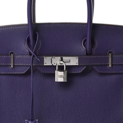 Hermes Togo Birkin 30 Iris 12 of 12