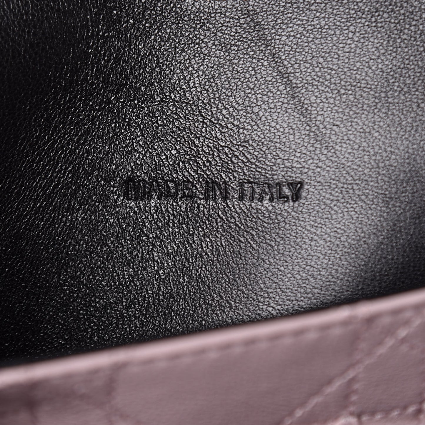 Lambskin Cannage Medium Miss Dior Flap Black