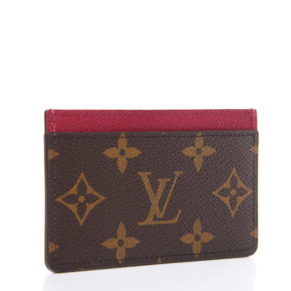 Louis Vuitton Monogram Card Holder Fuchsia 3 of 7