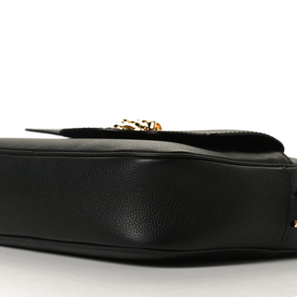 Versace Grained Calfskin Medusa Camera Bag Black 11 of 13