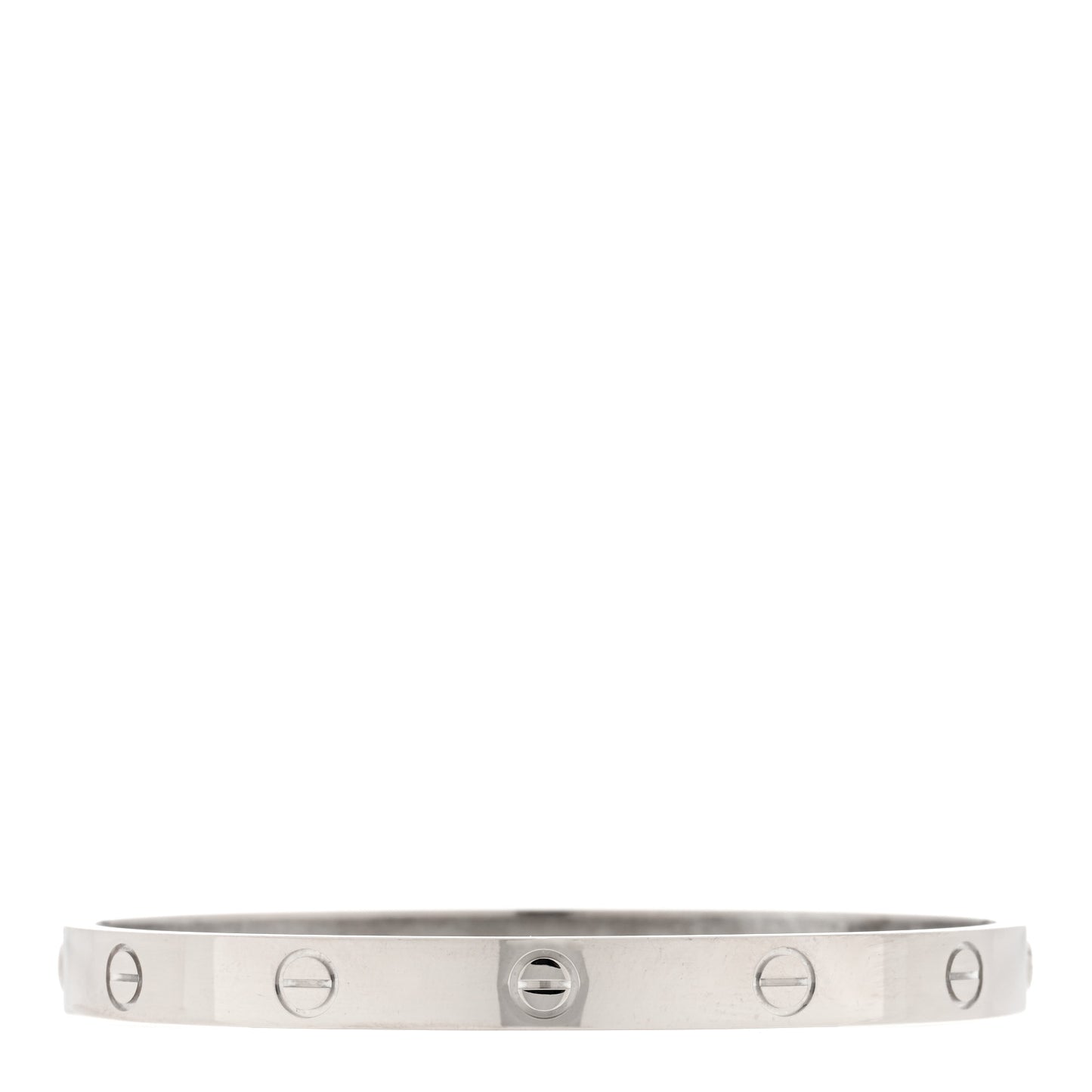 18K White Gold LOVE Bracelet 18
