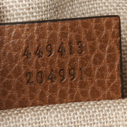 Gucci Monogram Mini Bree Messenger Bag Beige Tabacco 7 of 11