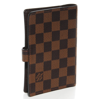 Louis Vuitton Damier Ebene Small Ring Agenda Cover 3 of 7