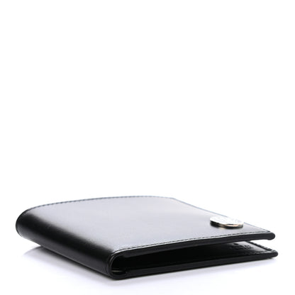 Gucci Calfskin Crest Bi-Fold Wallet Black 4 of 8