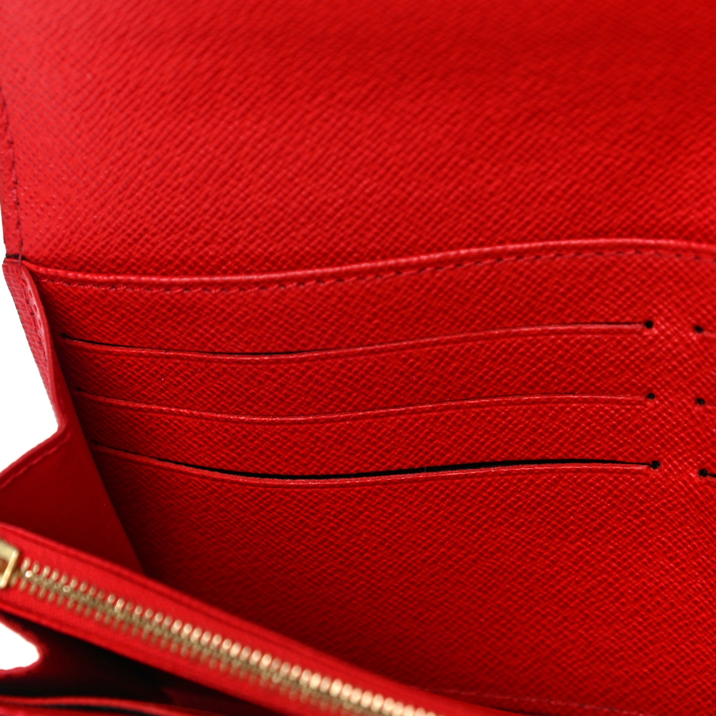 Monogram Sarah Wallet NM Coquelicot