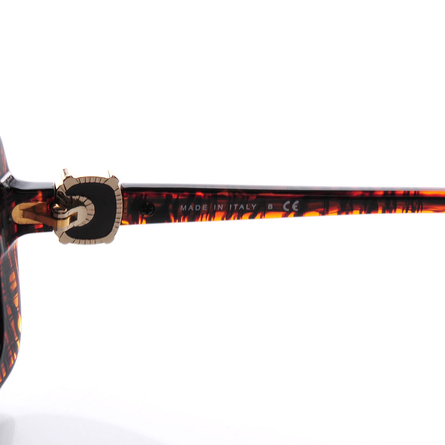 Chanel CC Tweed Effect Sunglasses 5175 Brown 4 of 5