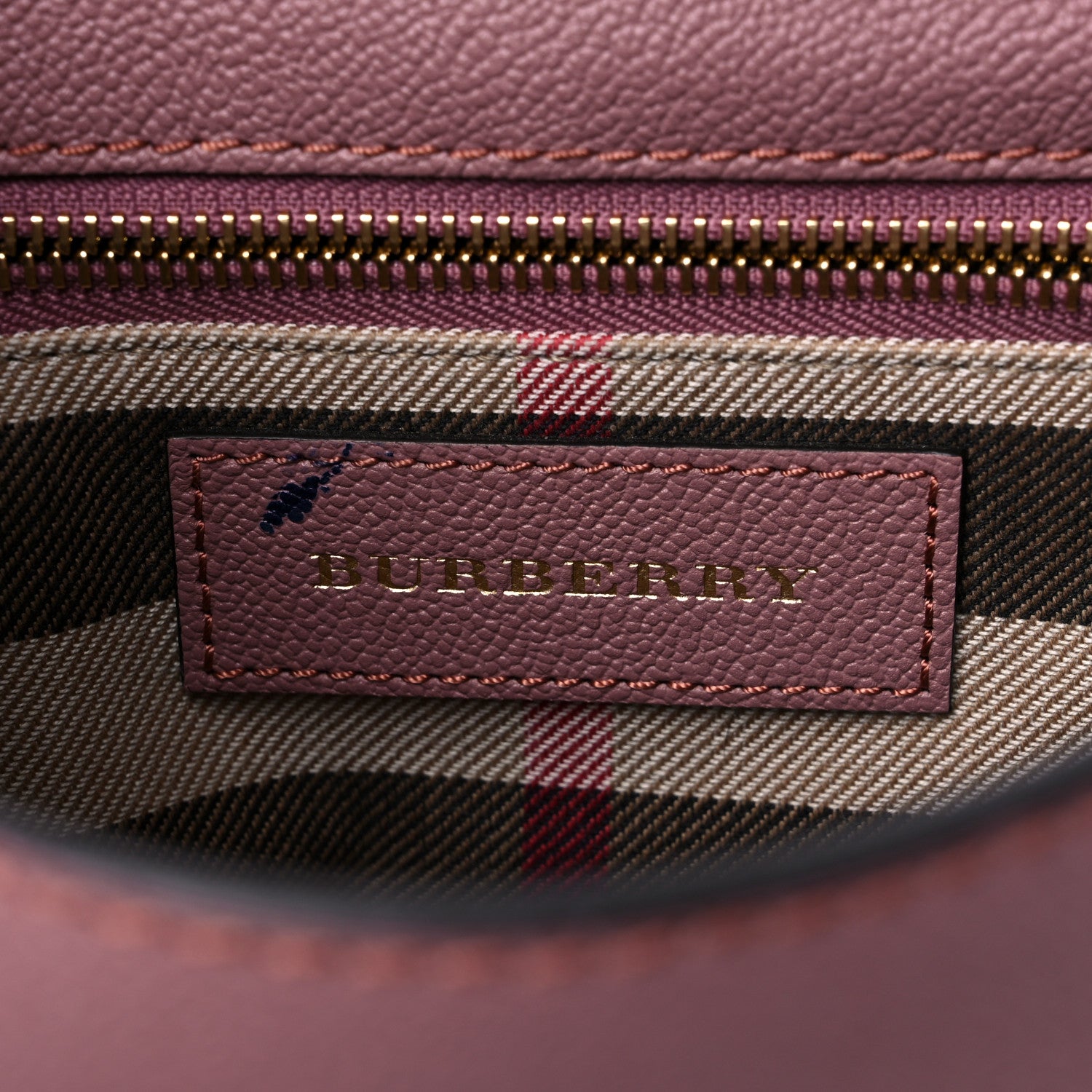 Burberry Soft Grain Calfskin Small Medley Crossbody Dusty Pink 6 of 14