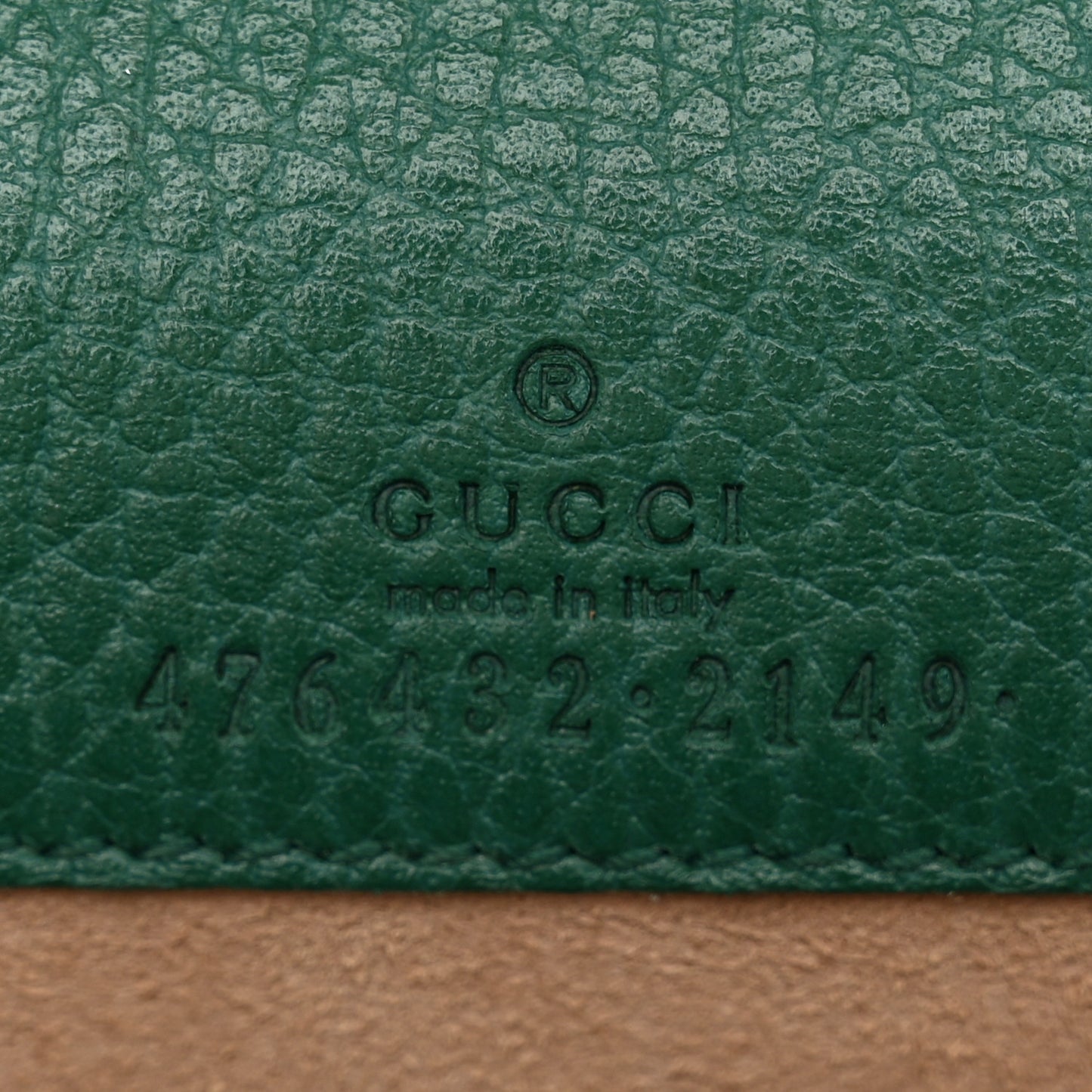 Calfskin Super Mini Dionysus Shoulder Bag Emerald