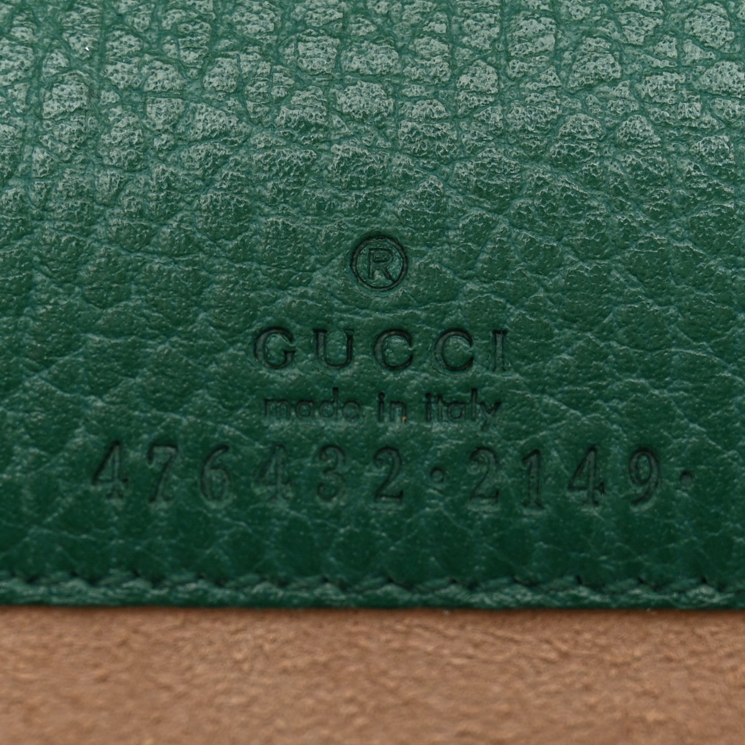 Gucci Calfskin Super Mini Dionysus Shoulder Bag Emerald 6 of 10