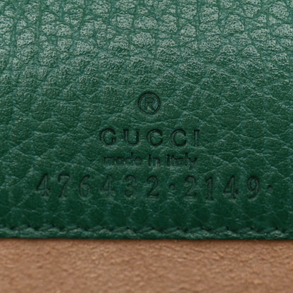 Gucci Calfskin Super Mini Dionysus Shoulder Bag Emerald 6 of 10