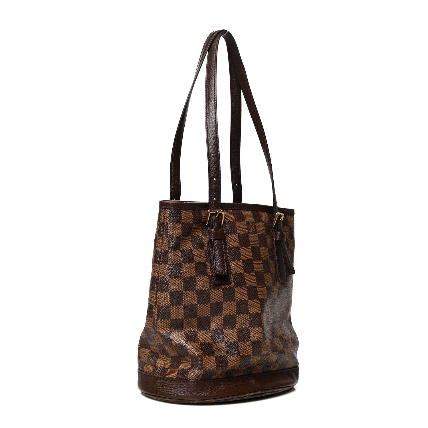Louis Vuitton Damier Ebene Marais Bucket 23 3 of 10