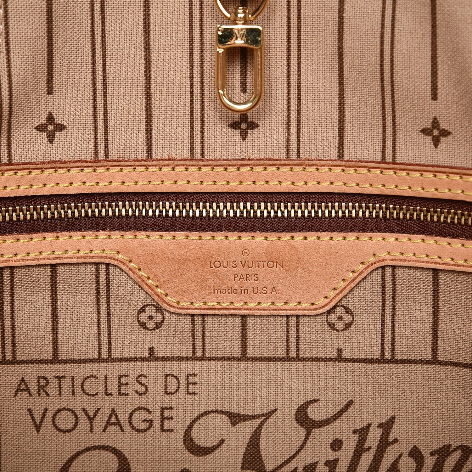 Louis Vuitton Monogram Neverfull MM 13 of 21