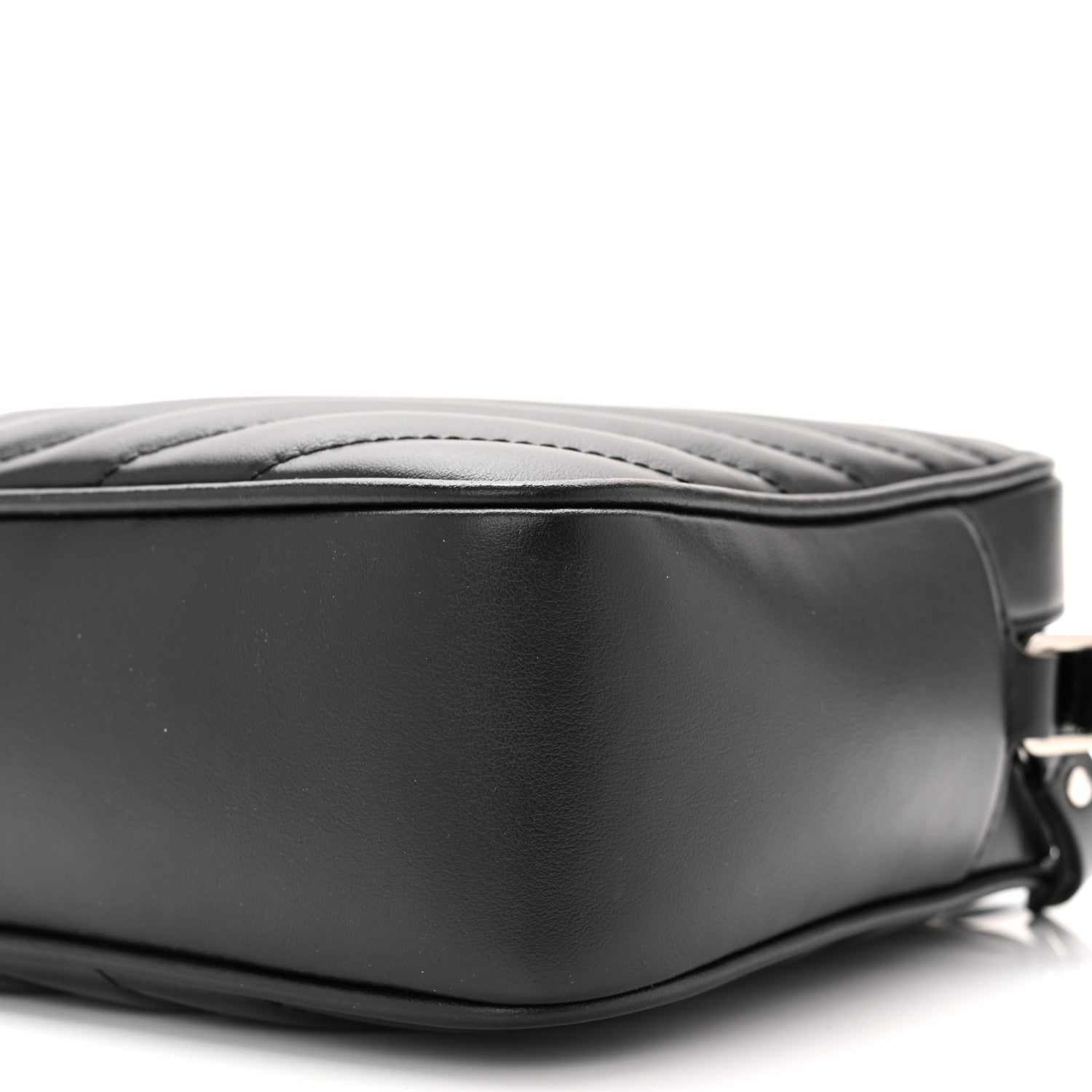 Saint Laurent Calfskin Matelasse Monogram Lou Camera Bag Black 10 of 10