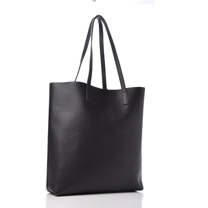 Saint Laurent Calfskin Medium Shopping Tote Black 3 of 10