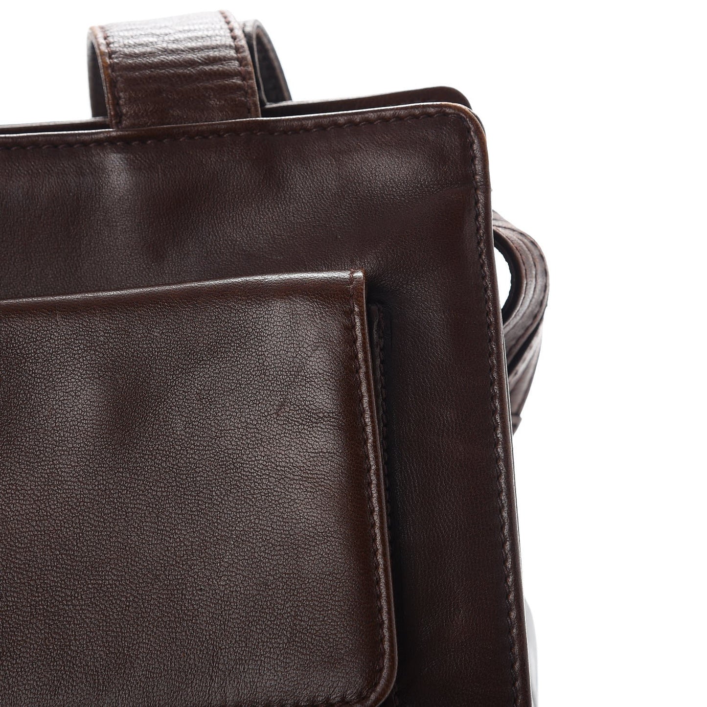 Lambskin CC Tote Brown
