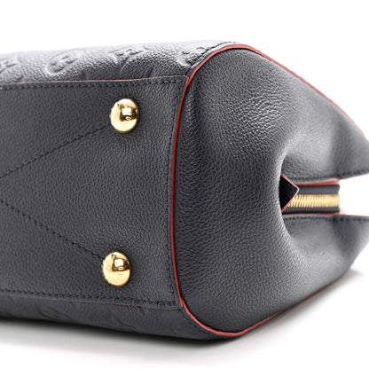 Louis Vuitton Empreinte Montaigne BB Marine Rouge 9 of 9