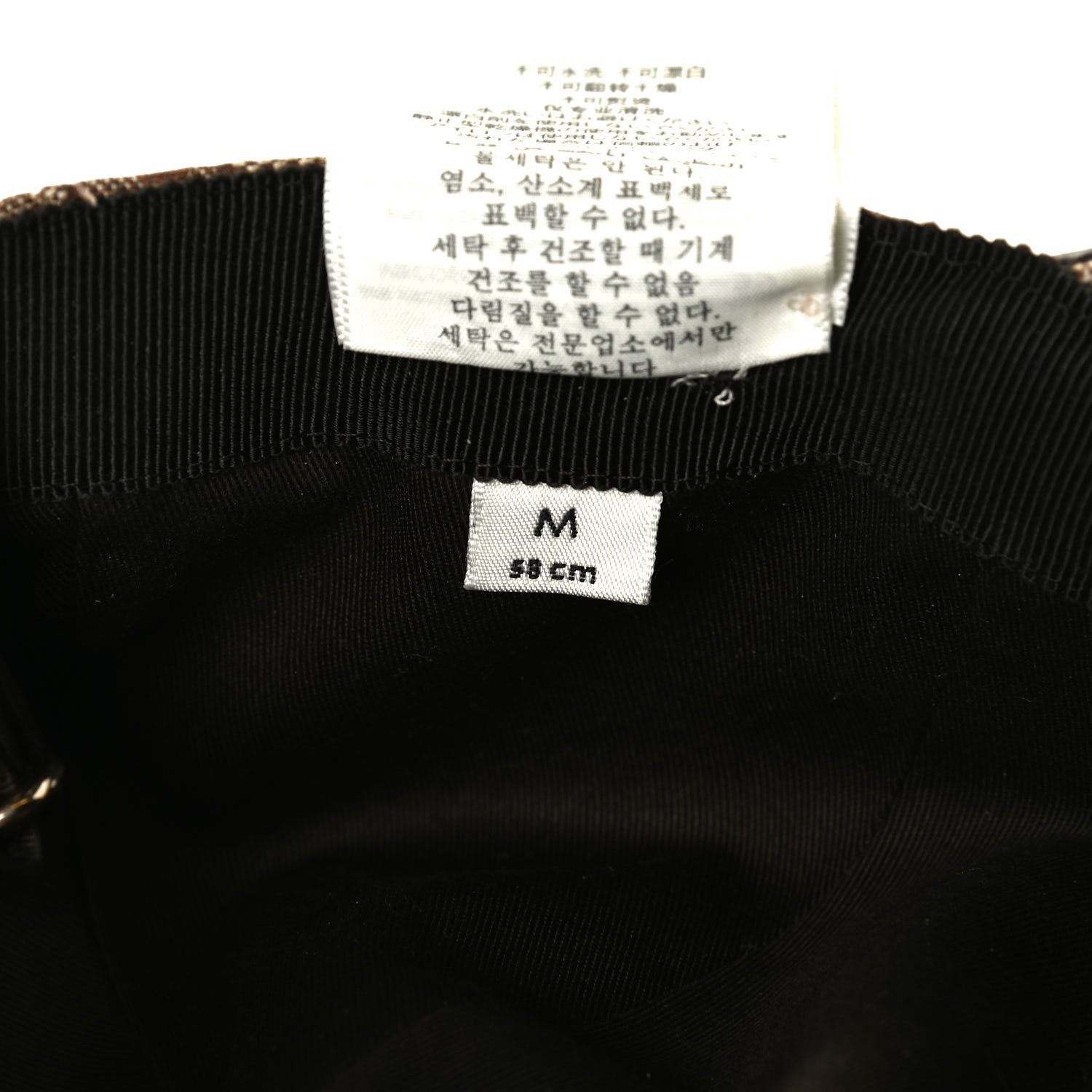 Gucci Monogram Web Baseball Hat M Beige Cocoa 6 of 6
