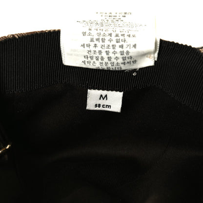 Gucci Monogram Web Baseball Hat M Beige Cocoa 6 of 6