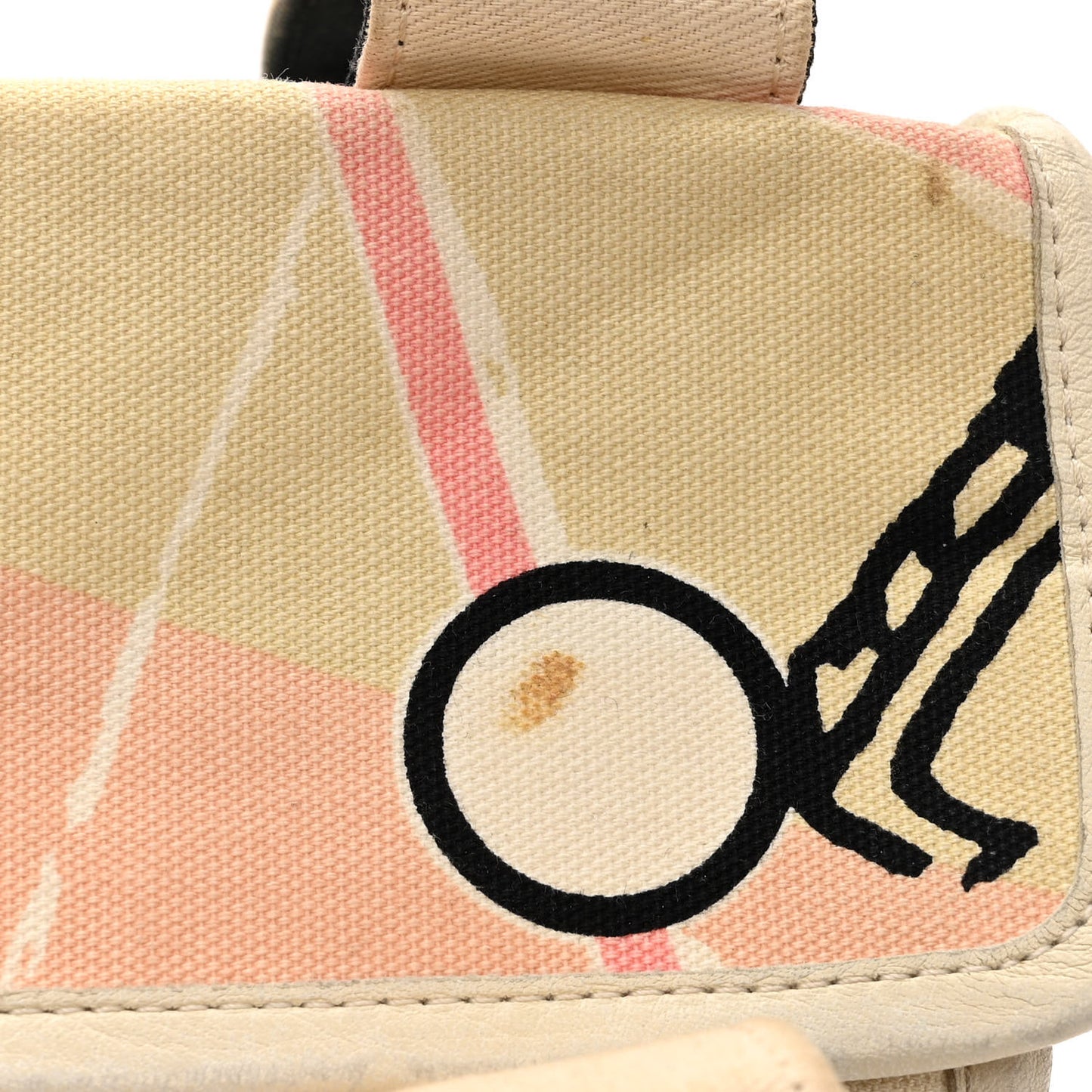 Canvas Printed Eiffel Tower Shoulder Bag