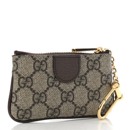 Gucci GG Supreme Monogram Web Ophidia Key Case Beige New Acero 3 of 7