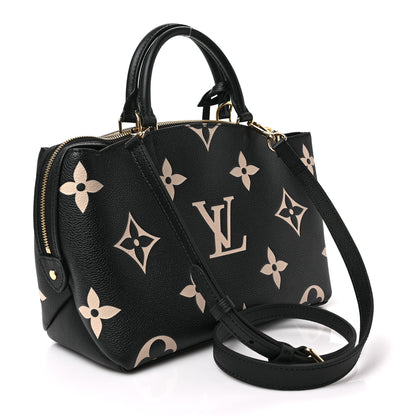 Louis Vuitton Empreinte Monogram Giant Petit Palais Black Beige 3 of 7