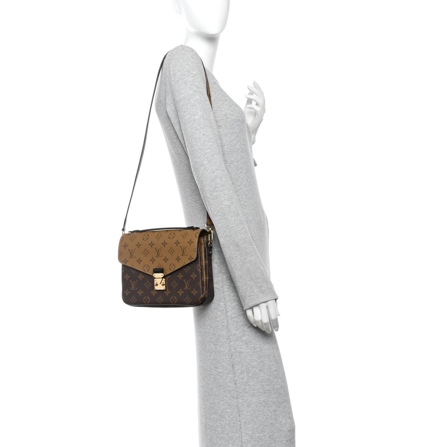 Louis Vuitton Reverse Monogram Pochette Metis 2 of 10