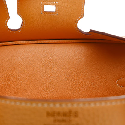 Hermes Taurillon Clemence HAC Birkin 32 Natural Sable 24 of 24