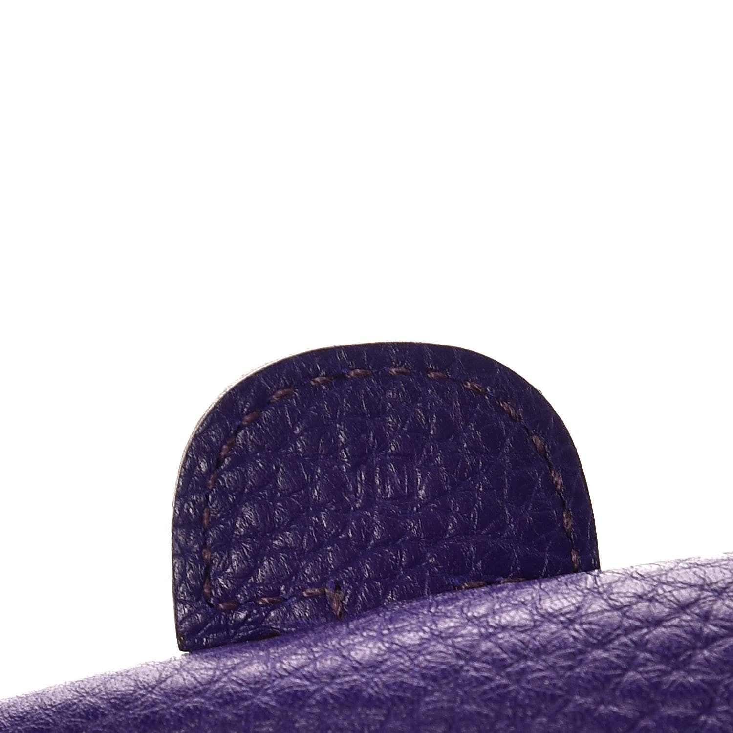 Hermes Taurillon Clemence Evelyne III PM Iris 7 of 7