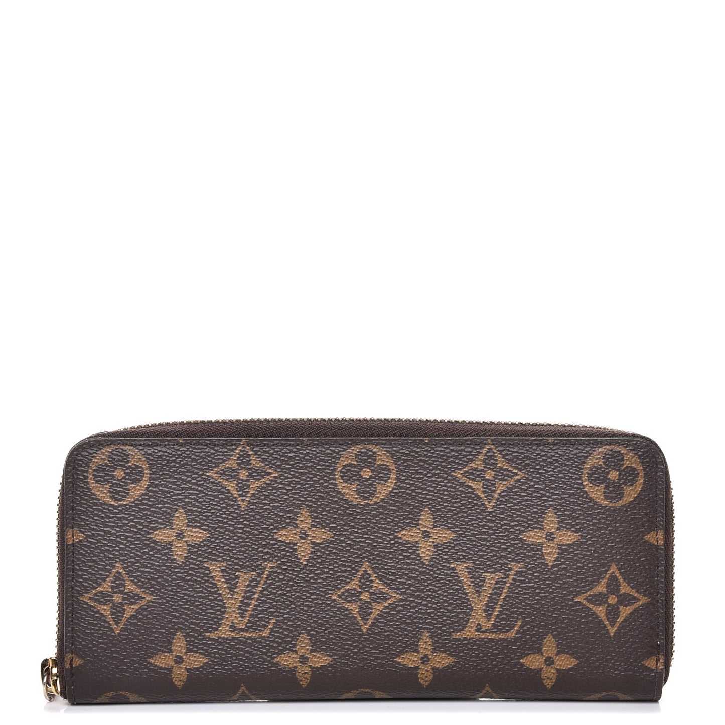 Monogram Clemence Wallet Rose Ballerine