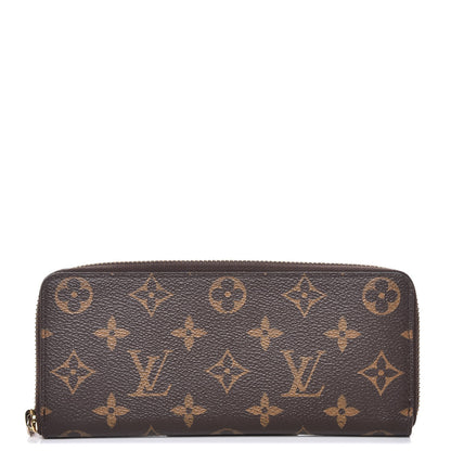 Louis Vuitton Monogram Clemence Wallet Rose Ballerine 1 of 7