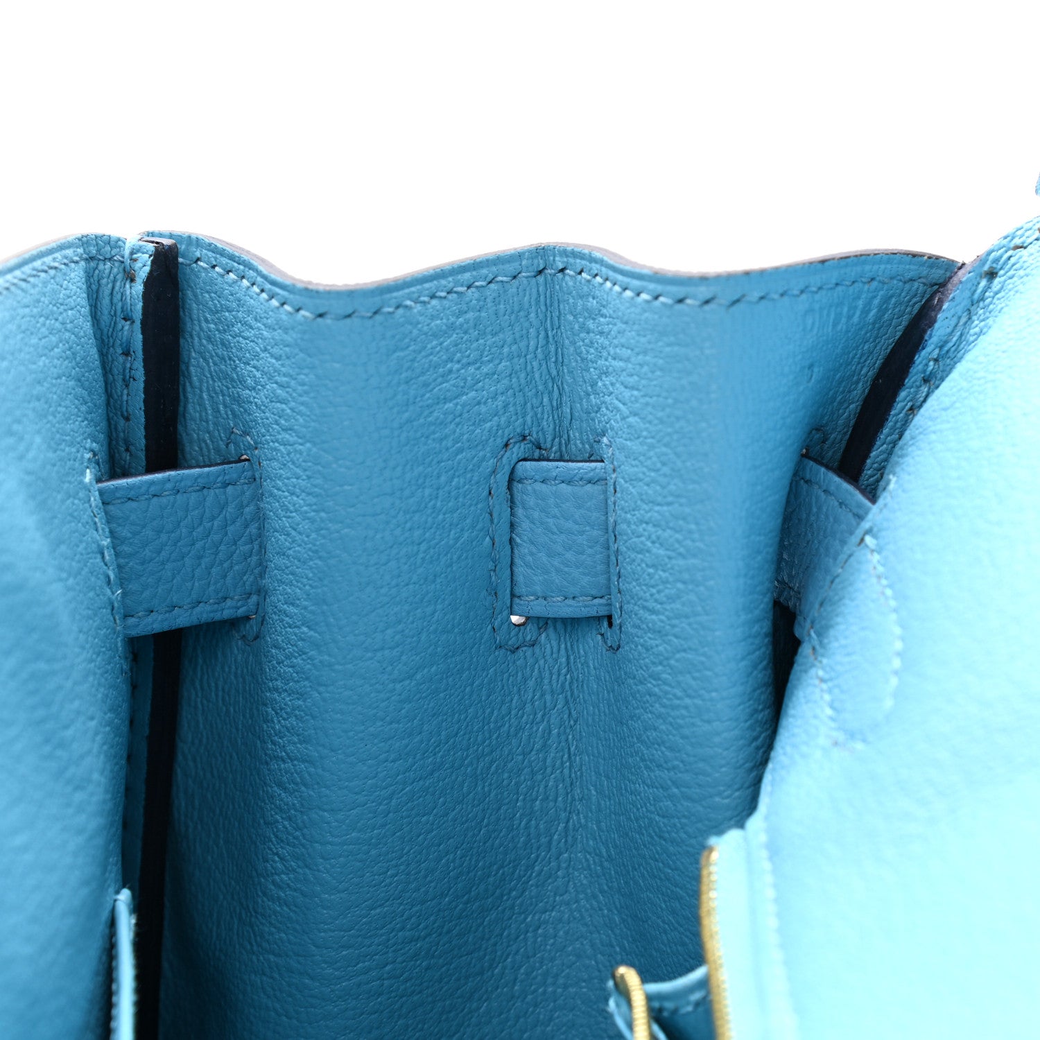 Hermes Togo Birkin 30 Blue Du Nord 12 of 31
