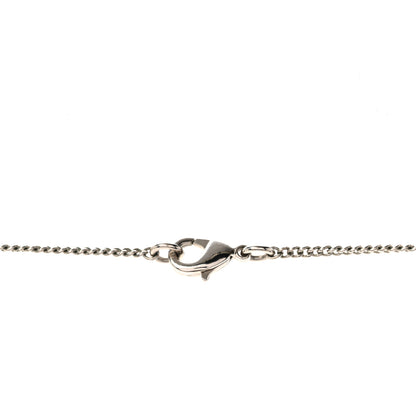 Chanel Baguette Crystal Large CC Necklace Silver Black 6 of 6