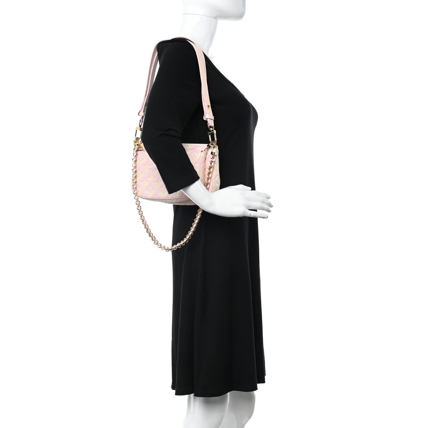 Louis Vuitton Empreinte Monogram Summer Stardust Multi Pochette Accessories Pink 3 of 12