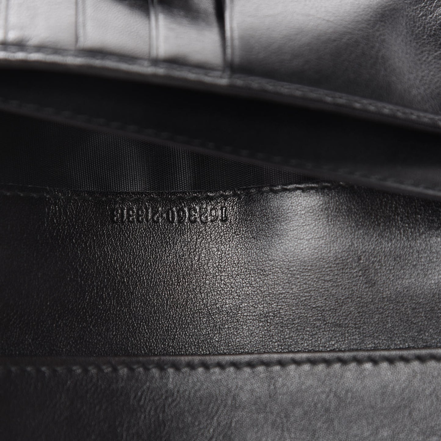 Calfskin Britt Continental Wallet Brown
