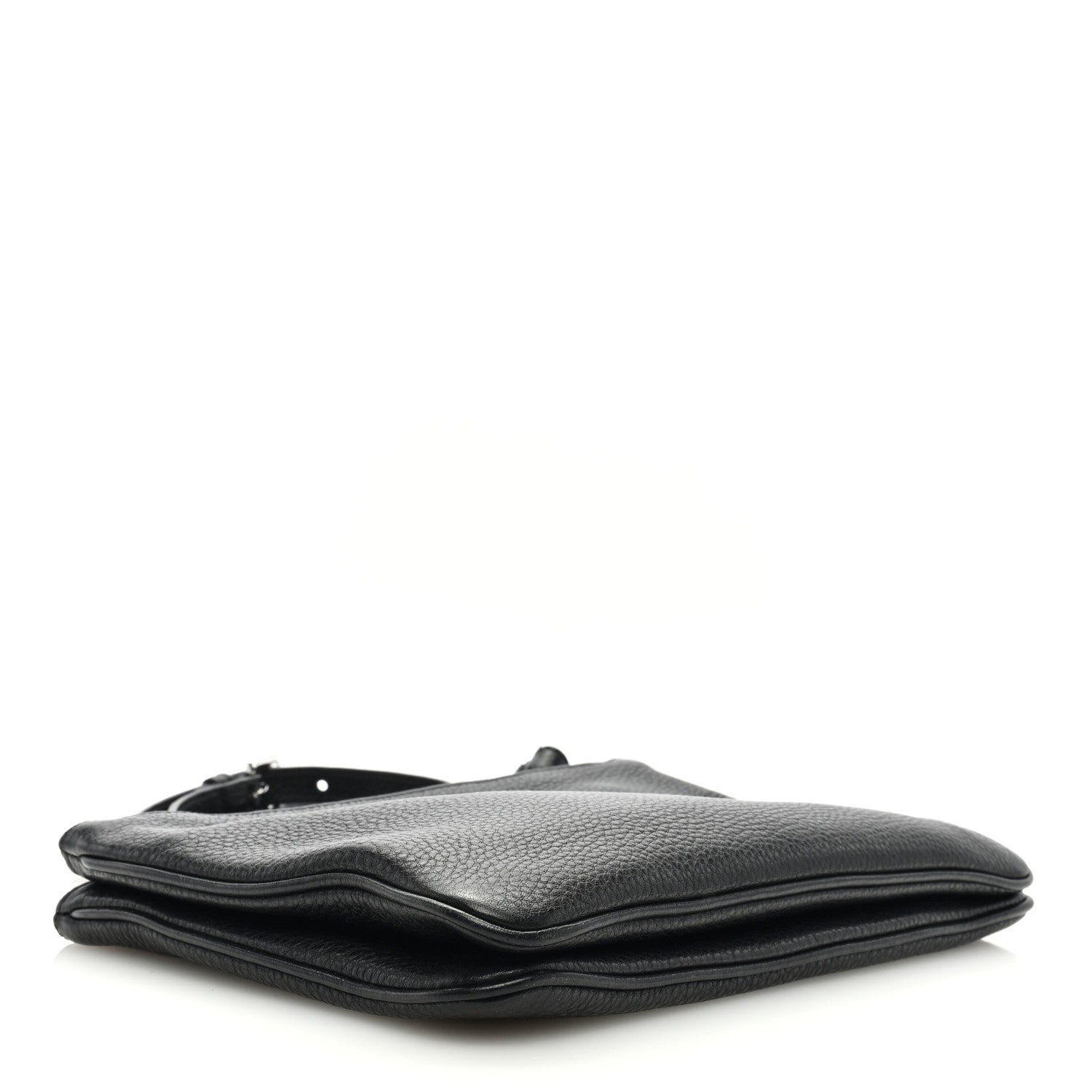 Prada Vitello Phenix Double Zip Crossbody Bag Black 4 of 11