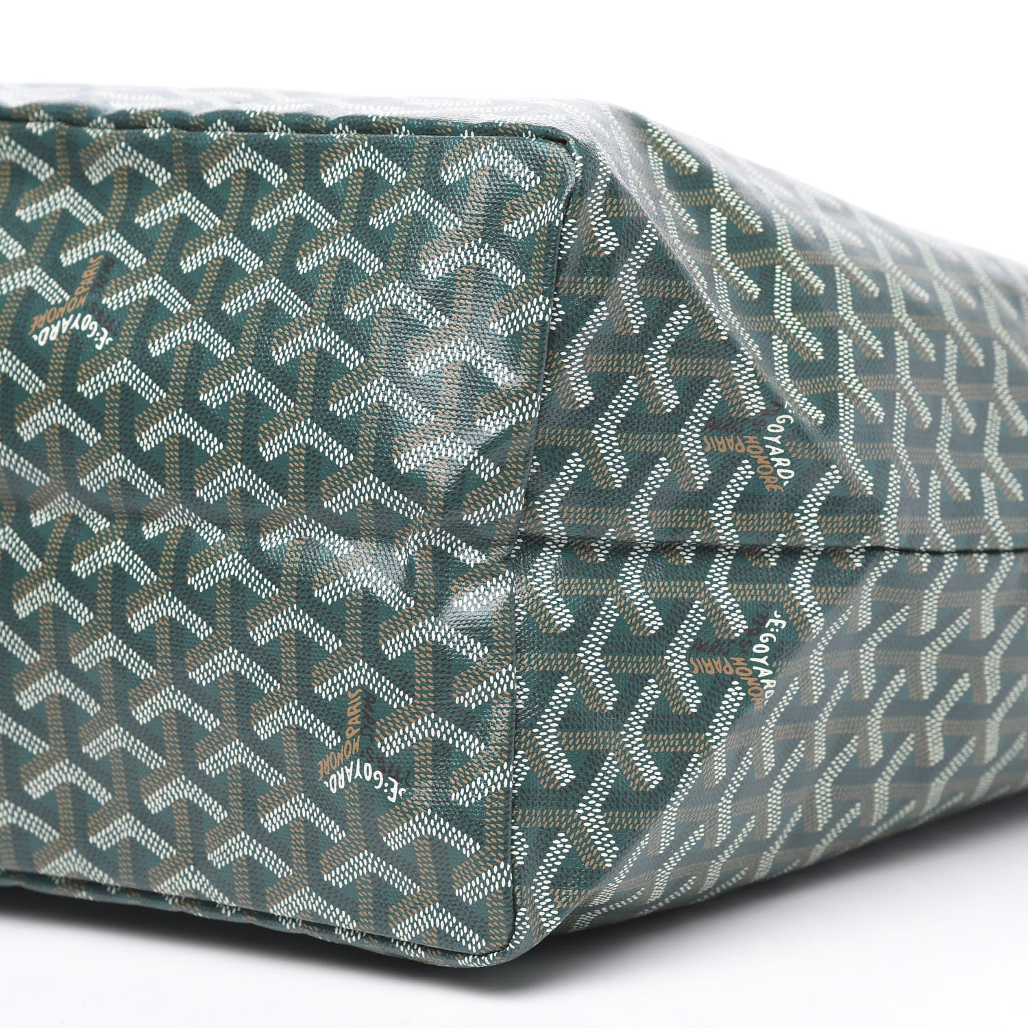 Goyard Goyardine Saint Louis GM Green 8 of 8