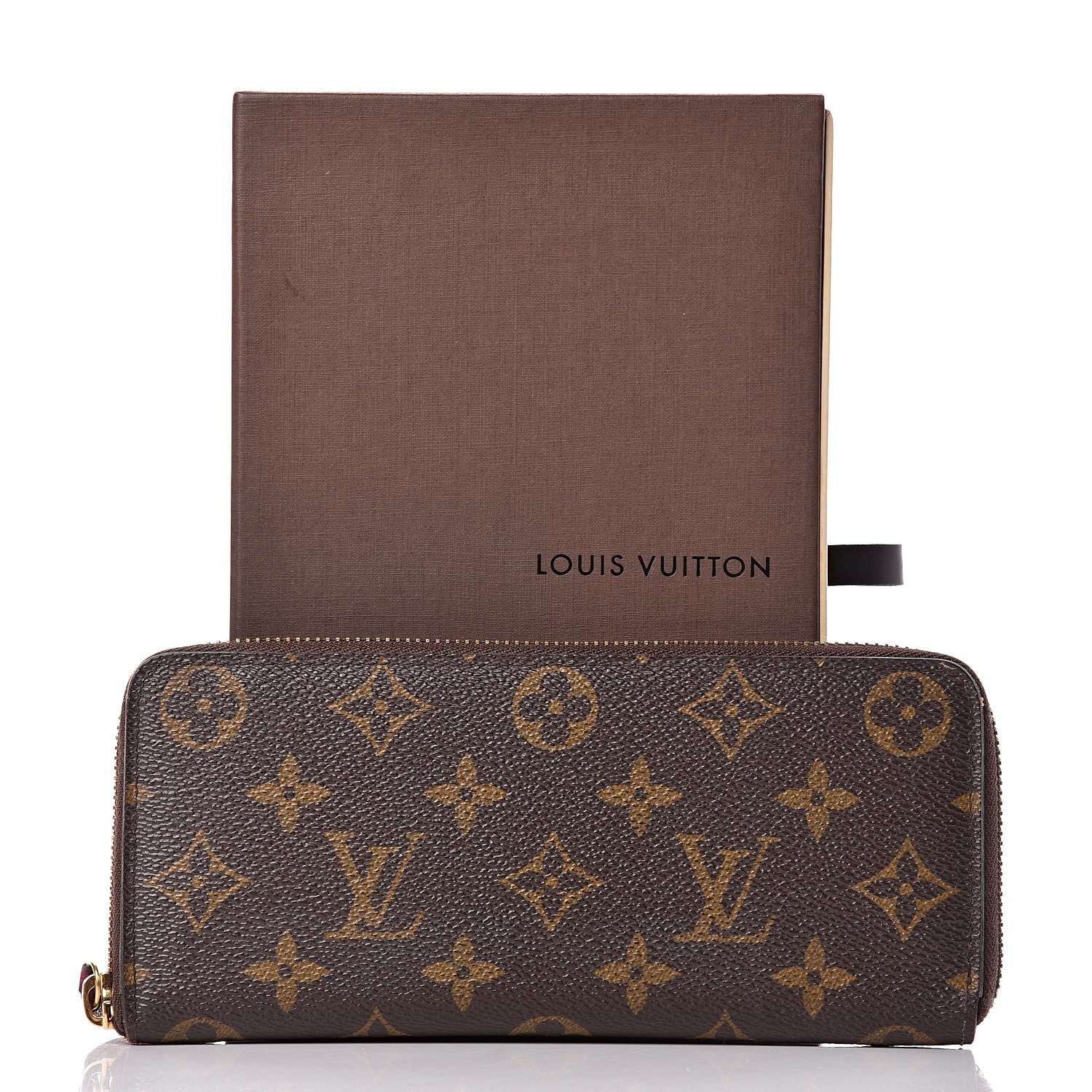 Louis Vuitton Monogram Clemence Wallet Fuchsia 9 of 9