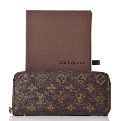Louis Vuitton Monogram Clemence Wallet Fuchsia 9 of 9